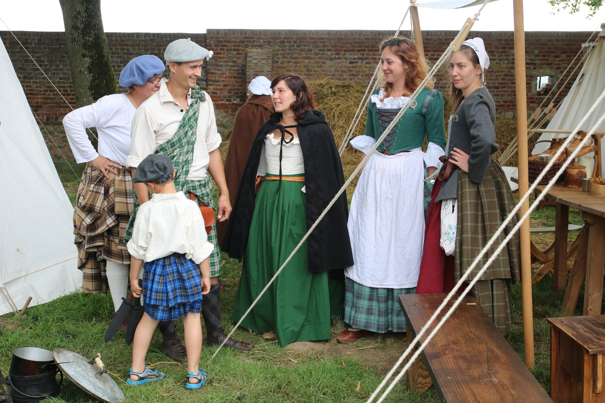 Scottish Days, Hougoumont (Waterloo)